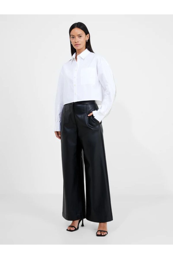 French Connection Crolenda PU Trousers 