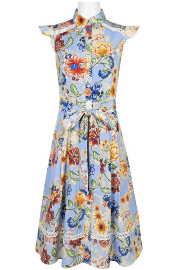 Tahari ASL Floral Dress