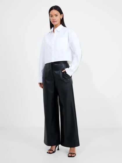 French Connection Crolenda PU Trousers 
