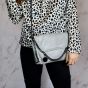 The Vegan Warehouse Alicia Grey Crossbody Bag