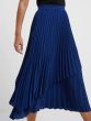 French Connection Blue Arie Pleated Skirt