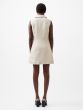 French Connection Birdie Linen Sleeveless Blazer Dress 