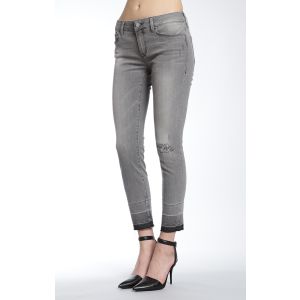 MAVI Adriana Ankle Grey Distressed Vintage Jean