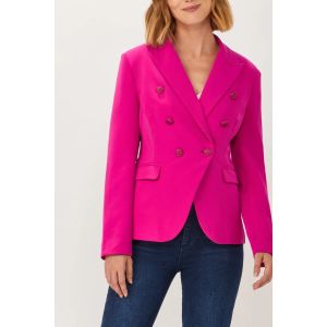 ECRU Double Breasted Bright Pink Jacket 