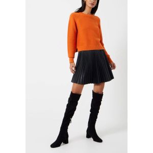 French Connection ETTA Recycled Vegan Leather Skirt