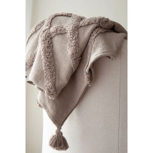 Tajik Home Greer Shag Tufted Throw 