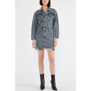 ÉTICA Lotta Mini Dress – Stormy Skies