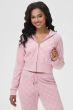 Juicy Couture Embossed Velour Corset Hoodie