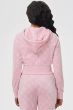 Juicy Couture Embossed Velour Corset Hoodie
