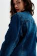 Q2 Cropped Denim Jacket 