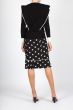 Jovonna London Cheveley Knitted Black Sweater