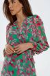 Q2 Floral Chiffon Maxi Dress