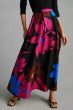 Eva Franco Magnolia Bloom Midi Skirt