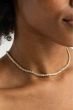 Brenda Grands Jewelry 18k Gold-plated Cubic Zirconia Tennis Necklace