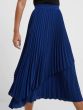 French Connection Blue Arie Pleated Skirt