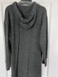 SEN Peace Charcoal Dress with Hood