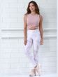 Protokolo Shayla Pink and White Leggings 