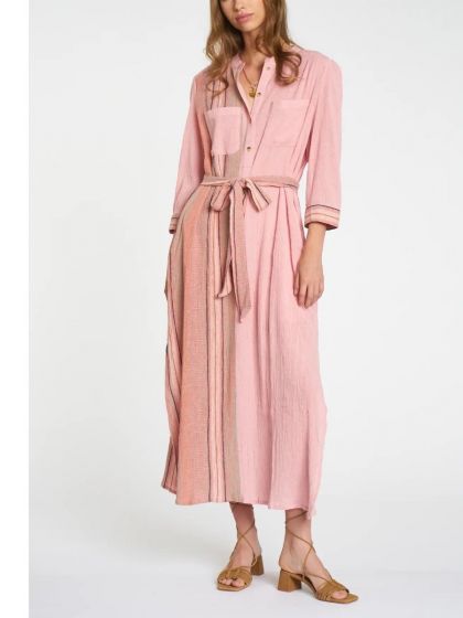 dRA Pink Striped  Dress 