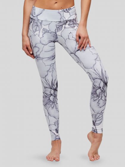 Peony Everyday Floral Leggings