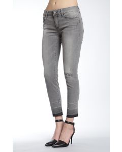 MAVI Adriana Ankle Grey Distressed Vintage Jean