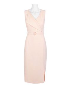 Adrianna Papell V-Neck Sleeveless Dress
