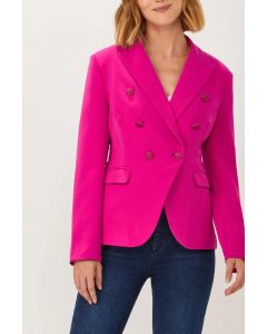 ECRU Double Breasted Bright Pink Jacket 