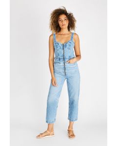 ÉTICA Darla Denim Jumpsuit  