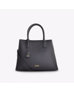 MERSI Meghan Black Satchel 