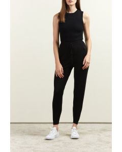 Comune Black Knit Ribbed Tank 