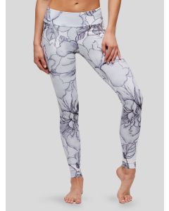 Peony Everyday Floral Leggings