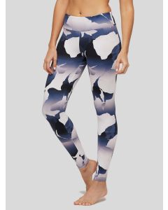 Peony Tie Dye Camo Floral Legging 