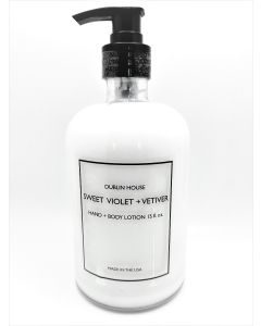 Dublin House Sweet Violet & Vetiver Hand/Body Lotion