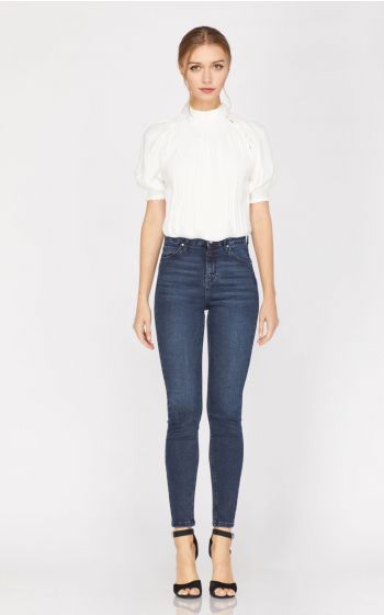 Adelyn Rae Janet Ivory Blouse 