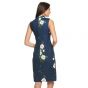 Sharagano Floral Midi Dress