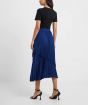 French Connection Blue Arie Pleated Skirt