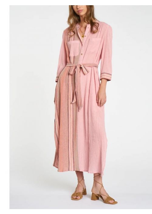 dRA Pink Striped  Dress 