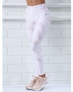 Protokolo Shayla Pink and White Leggings 