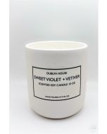 Dublin House Sweet Violet & Vetiver Candle   