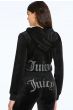 Juicy Couture OG Black Bling Velour Hoodie 