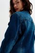 Q2 Cropped Denim Jacket 