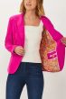 ECRU Double Breasted Bright Pink Jacket 