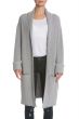 Elan Heather Grey Sweater Cardigan 