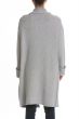 Elan Heather Grey Sweater Cardigan 