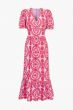 Adelyn Rae Luisa Embroidered Midi Dress
