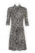 Laundry by Shelli Segal Leopard Print Shirt Dress