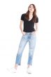 Comune Laguna Boyfriend Distressed Jeans