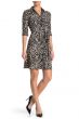 Laundry by Shelli Segal Leopard Print Shirt Dress