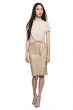 LAMARQUE Kathy Tie Knot with Open Back Tee