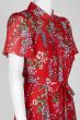 Nanette Nanette Lepore Red Floral Print Dress  