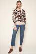 Sugarlips Leopard Print Sweater